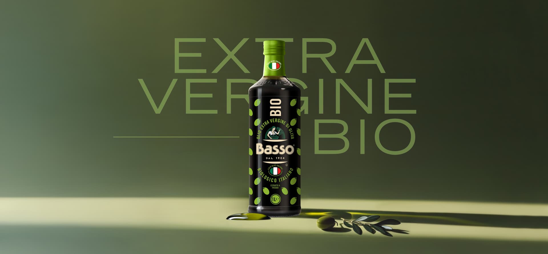 Basso Extra Vergine Bio - Organic Extra Virgin Olive Oil