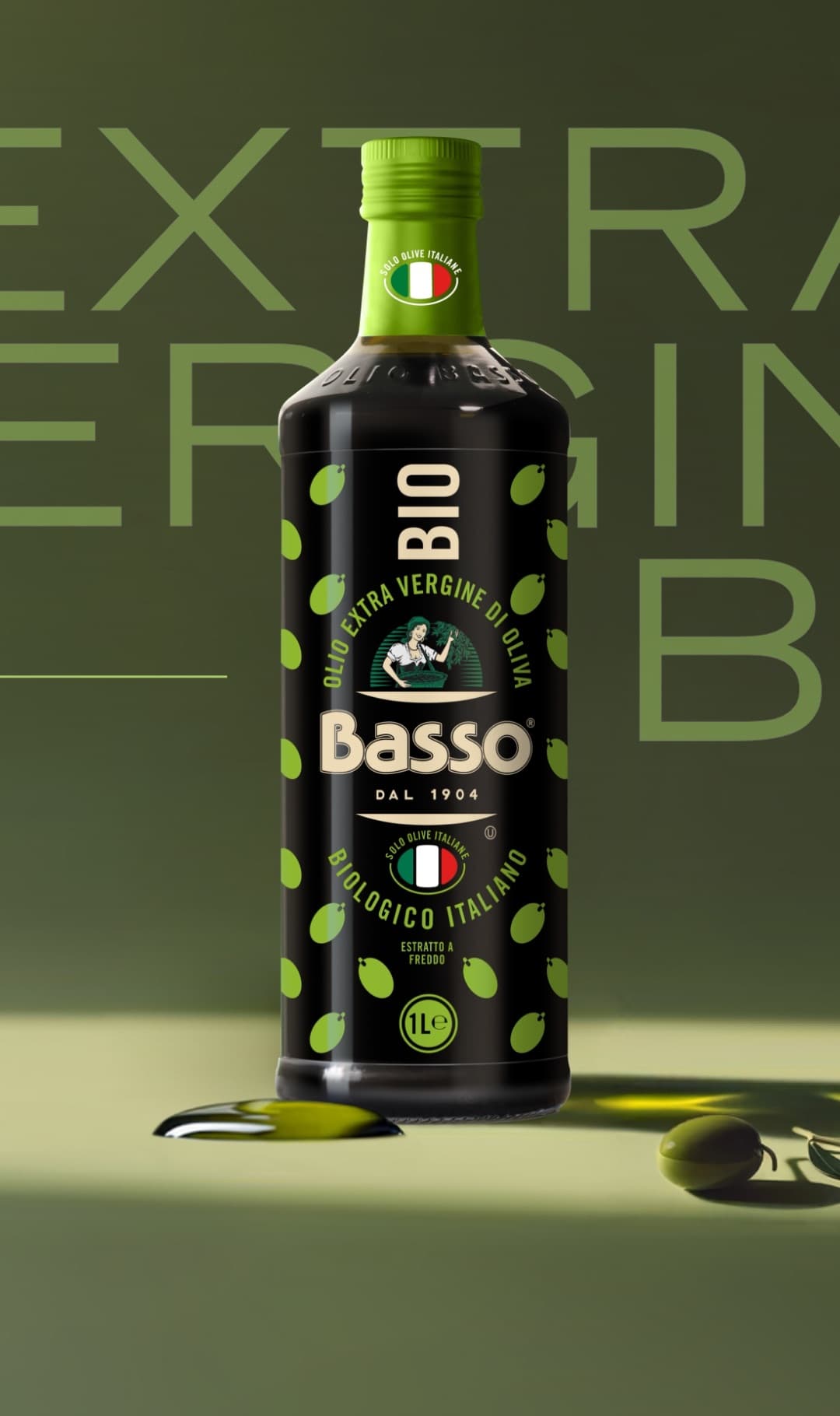 Basso Extra Vergine Bio - Organic Extra Virgin Olive Oil